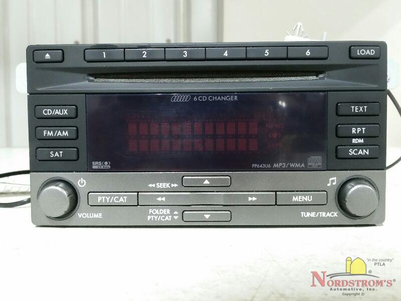 2010 Subaru Forester RADIO AMFM,6DISC,86201SC640 eBay