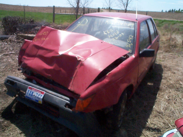 part came from this vehicle 1989 chevy spectrum stock kd3964