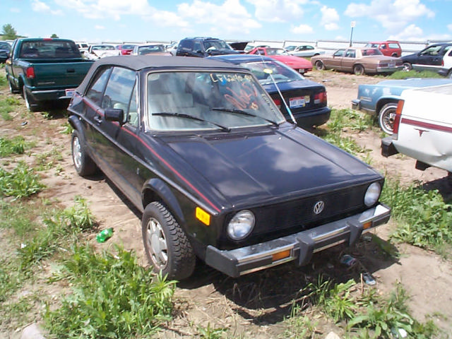   part came from this vehicle 1984 VOLKSWAGEN RABBIT Stock # LF6240