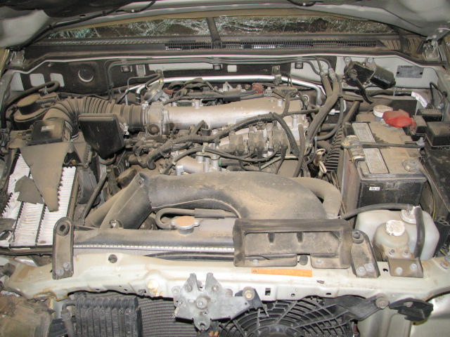 part came from this vehicle 2001 mitsubishi montero stock we4763